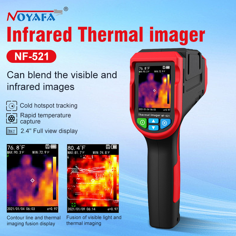 Nf 521 Thermal Imaging Camera - NOYAFA NF-521 Infrarot-Wärmebildkamera, Thermometer zur automatischen